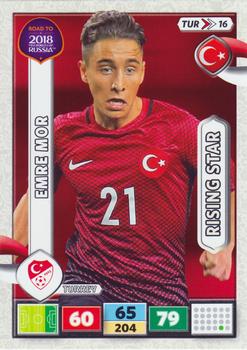 2017 Panini Adrenalyn XL Road to 2018 World Cup #TUR16 Emre Mor Front