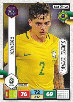 2017 Panini Adrenalyn XL Road to 2018 World Cup #BRA08 Fagner Front