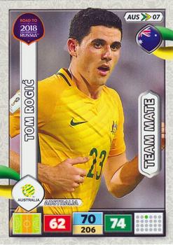 2017 Panini Adrenalyn XL Road to 2018 World Cup #AUS07 Tom Rogic Front