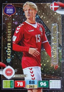 2017 Panini Adrenalyn XL Road to 2018 World Cup - Limited Editions #NNO Kasper Dolberg Front