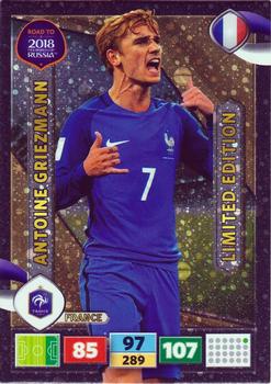 2017 Panini Adrenalyn XL Road to 2018 World Cup - Limited Editions #NNO Antoine Griezmann Front