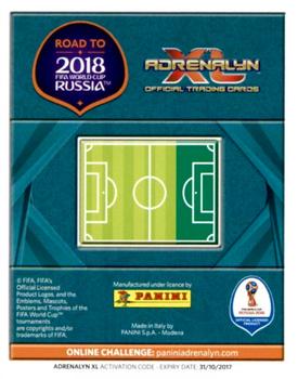 2017 Panini Adrenalyn XL Road to 2018 World Cup - Limited Editions #NNO Mario Götze Back