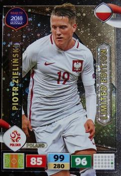 2017 Panini Adrenalyn XL Road to 2018 World Cup - Limited Editions #NNO Piotr Zielinski Front