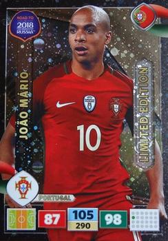 2017 Panini Adrenalyn XL Road to 2018 World Cup - Limited Editions #NNO Joao Mario Front