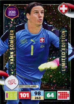 2017 Panini Adrenalyn XL Road to 2018 World Cup - Limited Editions #NNO Yann Sommer Front
