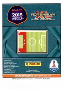 2017 Panini Adrenalyn XL Road to 2018 World Cup - Limited Editions #NNO Ricardo Rodriguez Back
