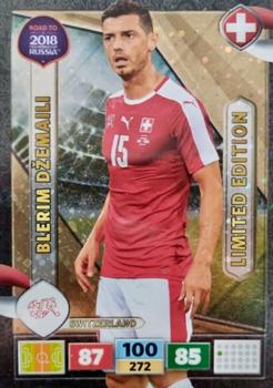 2017 Panini Adrenalyn XL Road to 2018 World Cup - Limited Editions #NNO Blerim Dzemaili Front
