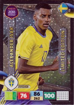 2017 Panini Adrenalyn XL Road to 2018 World Cup - Limited Editions #NNO Alexander Isak Front