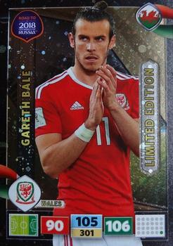 2017 Panini Adrenalyn XL Road to 2018 World Cup - Limited Editions #NNO Gareth Bale Front