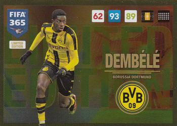 2016-17 Panini Adrenalyn XL FIFA 365 Update Edition - Limited Edition #NNO Ousmane Dembélé Front