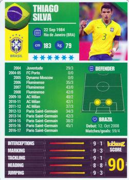 2017 Kickerz #60 Thiago Silva Back