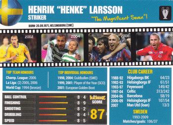 2017 Kickerz #140 Henrik Larsson Back