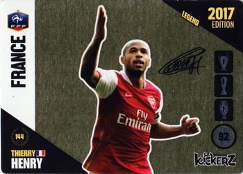 2017 Kickerz #144 Thierry Henry Front