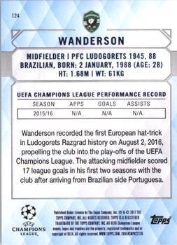 2017 Topps UEFA Champions League Showcase - Gold #124 Wanderson Back