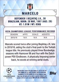 2017 Topps UEFA Champions League Showcase - Champions #21 Marcelo Back