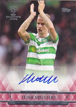 2017 Topps UEFA Champions League Showcase - Champions League Autographs Red #CLA-LG Leigh Griffiths Front