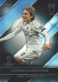 2017 Topps UEFA Champions League Showcase - Road to Victory #RM-4 Luka Modric Front