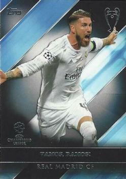 2017 Topps UEFA Champions League Showcase - Road to Victory #RM-10 Sergio Ramos Front