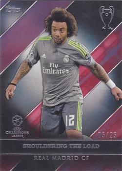 2017 Topps UEFA Champions League Showcase - Road to Victory Red #RM-6 Marcelo Front