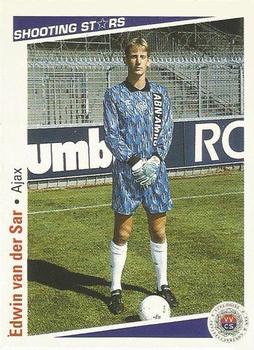 1991-92 Shooting Stars Dutch League #20 Edwin van der Sar Front