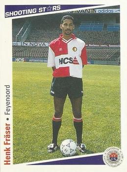 1991-92 Shooting Stars Dutch League #25 Henk Fraser Front