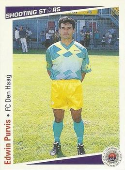 1991-92 Shooting Stars Dutch League #82 Edwin Purvis Front