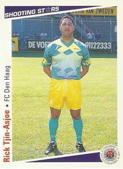 1991-92 Shooting Stars Dutch League #84 Rick Tjin-Asjoe Front