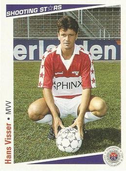 1991-92 Shooting Stars Dutch League #104 Hans Visser Front