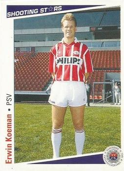 1991-92 Shooting Stars Dutch League #116 Erwin Koeman Front