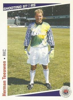 1991-92 Shooting Stars Dutch League #128 Herman Teeuwen Front
