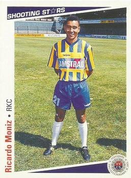 1991-92 Shooting Stars Dutch League #134 Ricardo Moniz Front