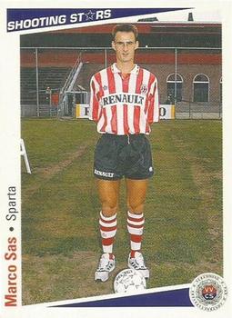 1991-92 Shooting Stars Dutch League #158 Marco Sas Front