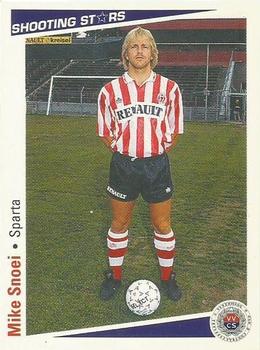 1991-92 Shooting Stars Dutch League #159 Mike Snoei Front