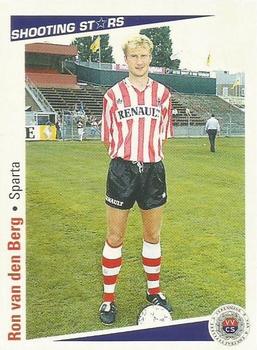 1991-92 Shooting Stars Dutch League #167 Ron van den Berg Front