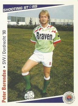 1991-92 Shooting Stars Dutch League #180 Peter Barendse Front