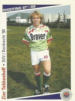 1991-92 Shooting Stars Dutch League #183 Zier Tebbenhoff Front