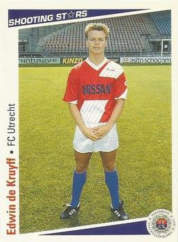 1991-92 Shooting Stars Dutch League #210 Edwin de Kruyff Front