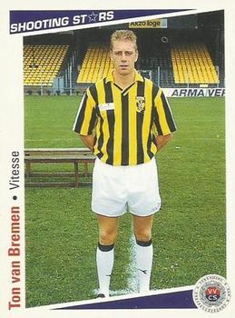 1991-92 Shooting Stars Dutch League #223 Ton van Bremen Front