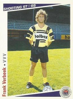 1991-92 Shooting Stars Dutch League #252 Frank Verbeek Front