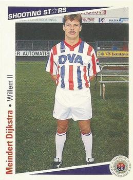 1991-92 Shooting Stars Dutch League #258 Meindert Dijkstra Front