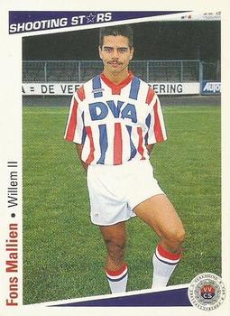 1991-92 Shooting Stars Dutch League #261 Fons Mallien Front