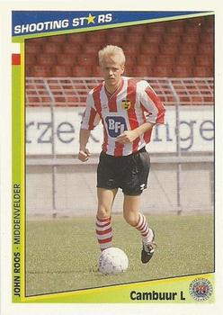 1992-93 Shooting Stars Dutch League #38 John Roos Front