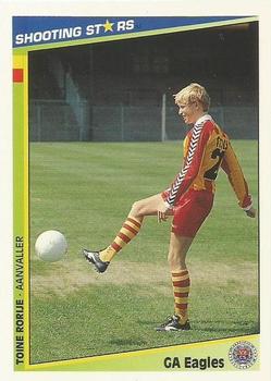 1992-93 Shooting Stars Dutch League #87 Toine Rorije Front