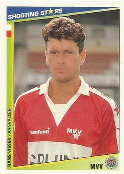 1992-93 Shooting Stars Dutch League #113 Hans Visser Front