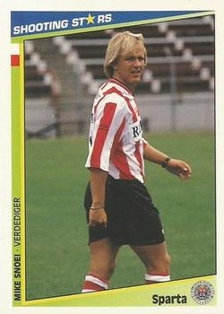 1992-93 Shooting Stars Dutch League #162 Mike Snoei Front