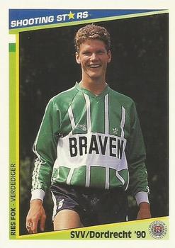 1992-93 Shooting Stars Dutch League #176 Ries Fok Front