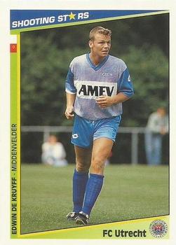 1992-93 Shooting Stars Dutch League #212 Edwin de Kruyff Front