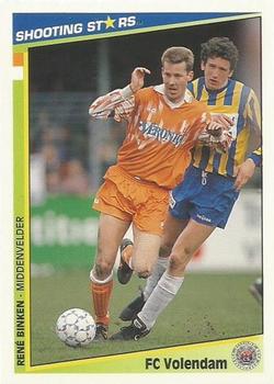 1992-93 Shooting Stars Dutch League #233 Rene Binken Front