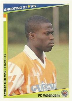 1992-93 Shooting Stars Dutch League #239 Edward Burleson Front