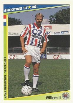 1992-93 Shooting Stars Dutch League #245 Hans Meeuwsen Front
